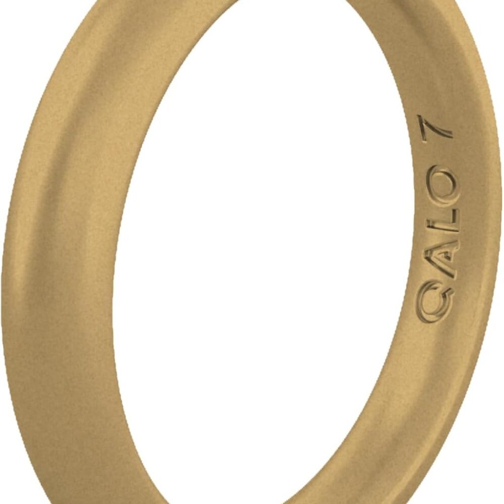 Women's Stackable Chevron Silicone Ring - Durable… - image 1